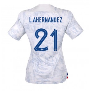 Francuska Lucas Hernandez #21 Gostujuci Dres za Ženska SP 2022 Kratak Rukavima